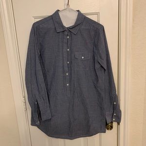 j crew denim long sleeve